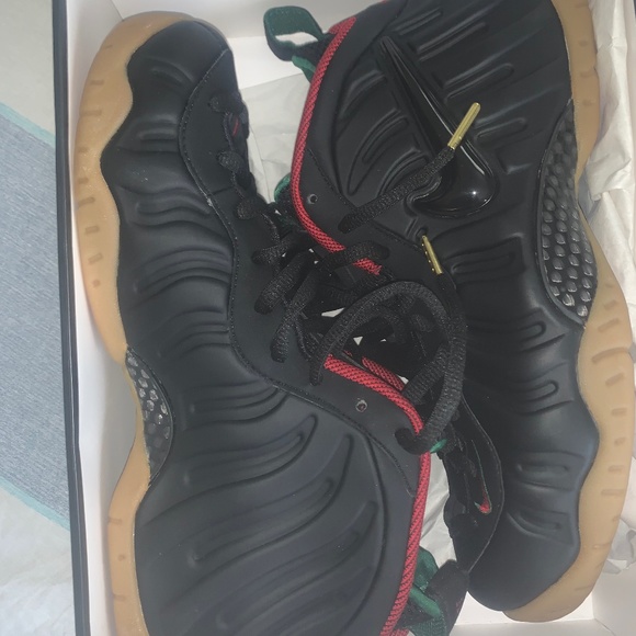 Men’s Nike Foamposite Pro (Black Gucci Edition) - Picture 1 of 8